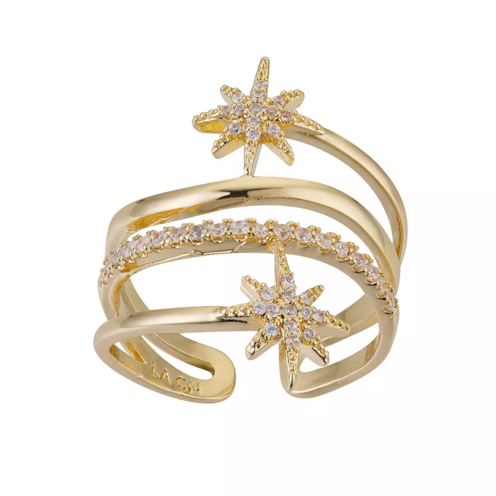 Unwritten Star Adjustable Ring